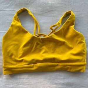 Athleta Yellow Sports Bra